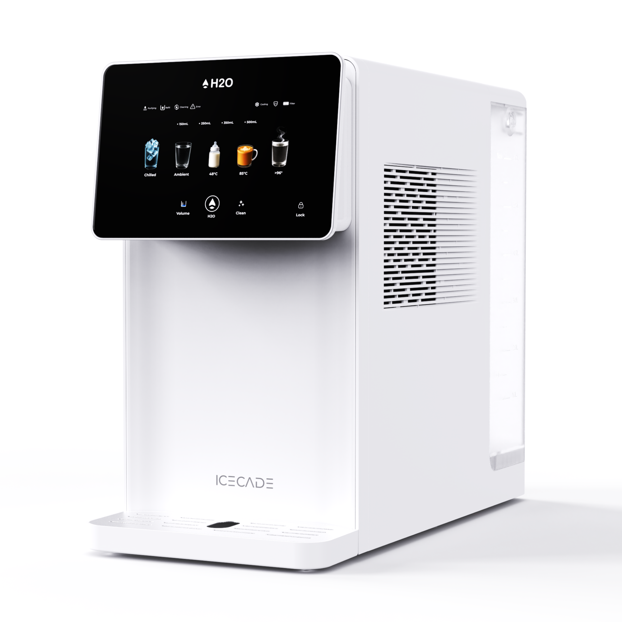 Icecade Countertop Purifier | Multi-Temperature | Optional Remineralisation