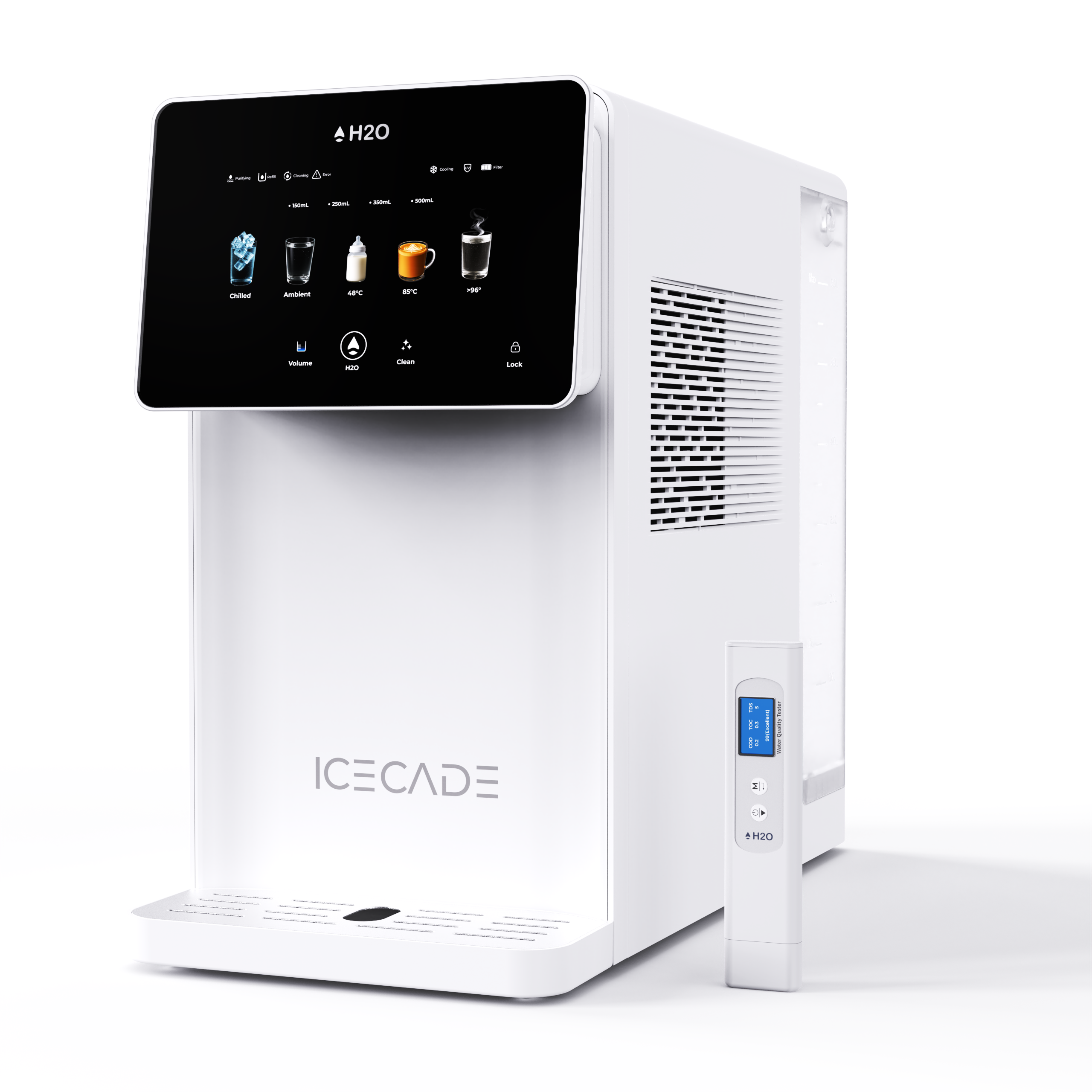 Icecade Countertop Purifier | Multi-Temperature | Optional Remineralisation