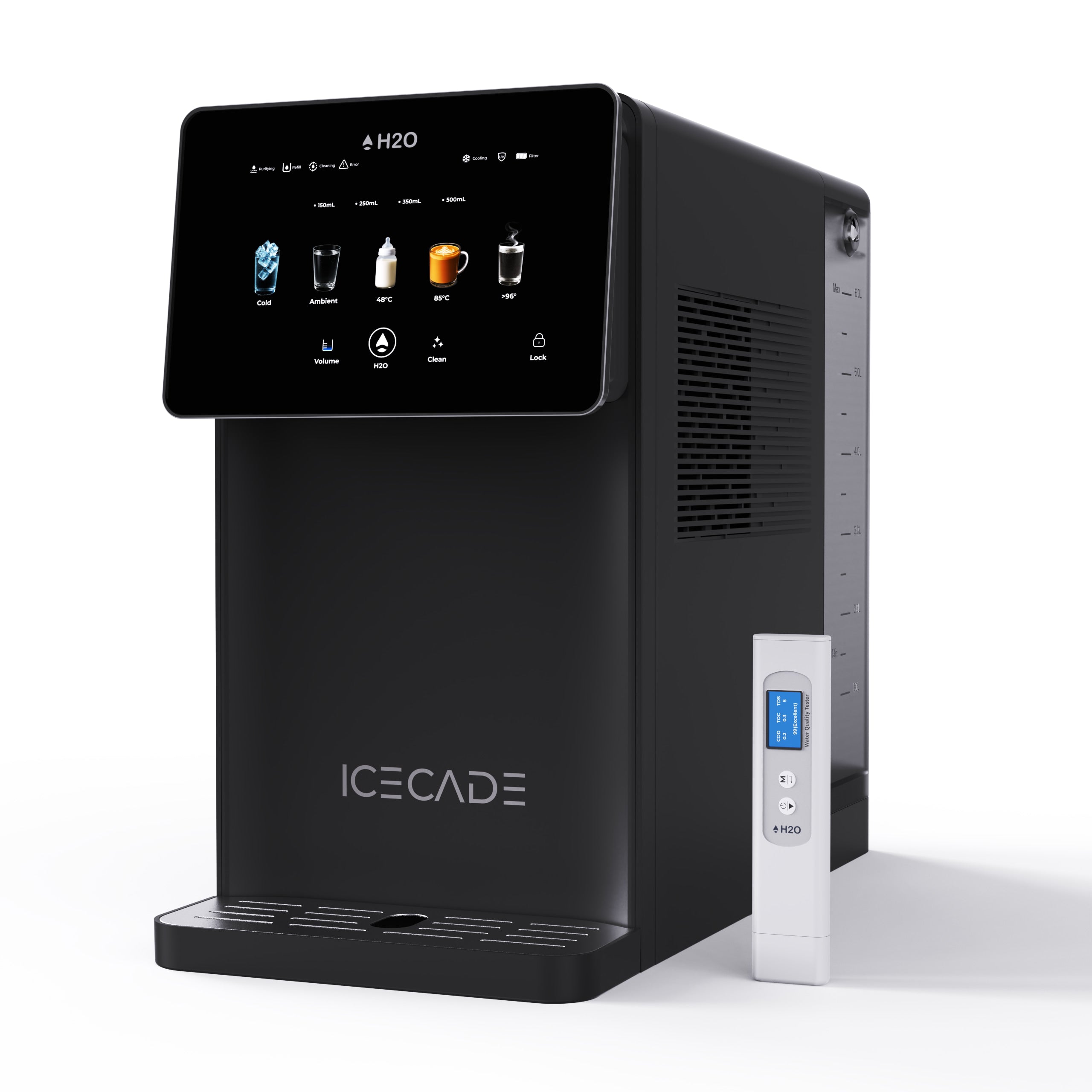 Icecade Countertop Purifier | Multi-Temperature | Optional Remineralisation
