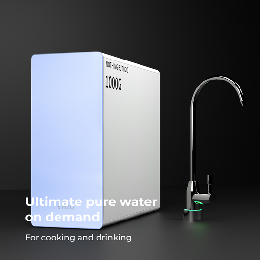 BlueSpring Under-Sink Purifier | High Flow Rate | Extra Long Filter Lifespan