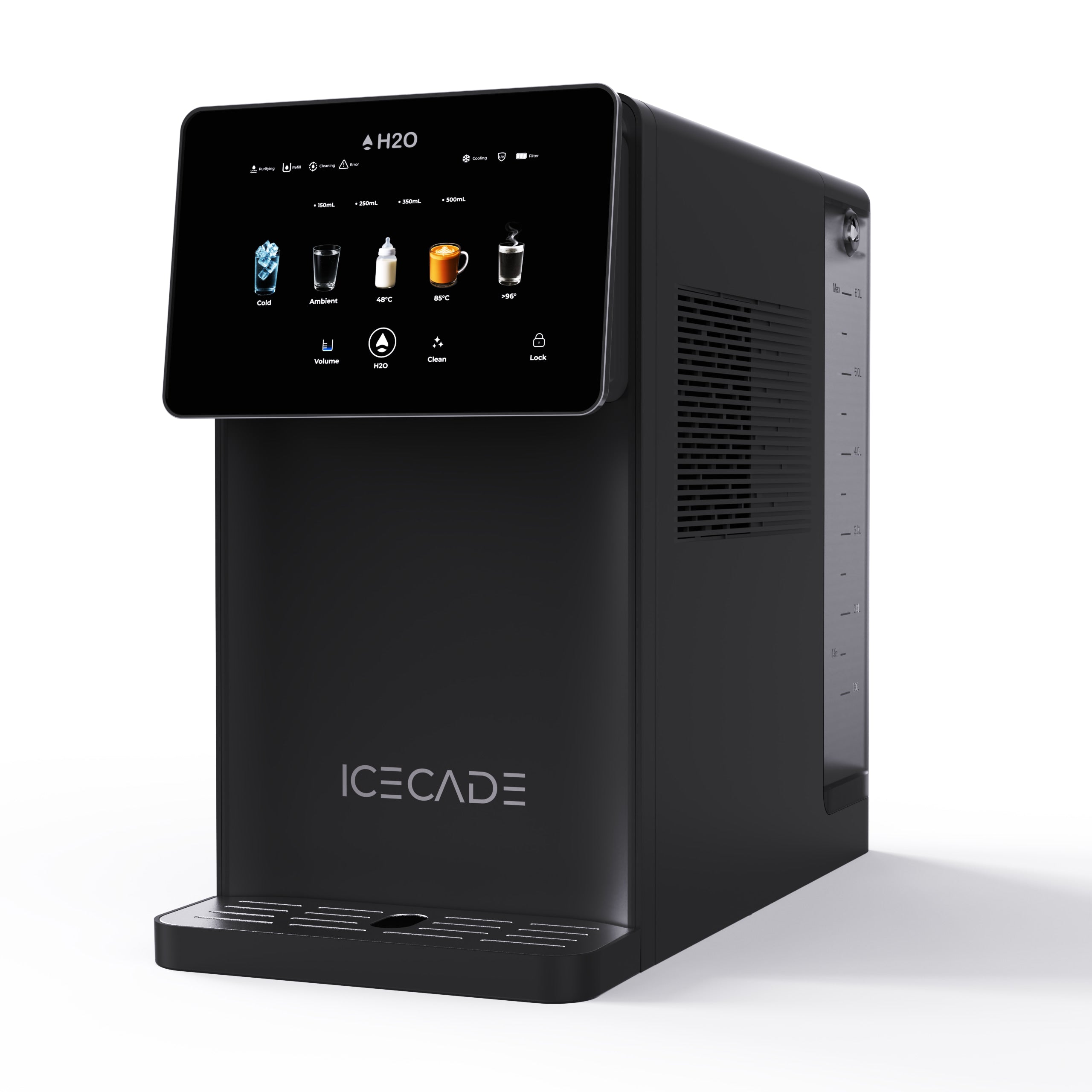 Icecade Countertop Purifier | Multi-Temperature | Optional Remineralisation