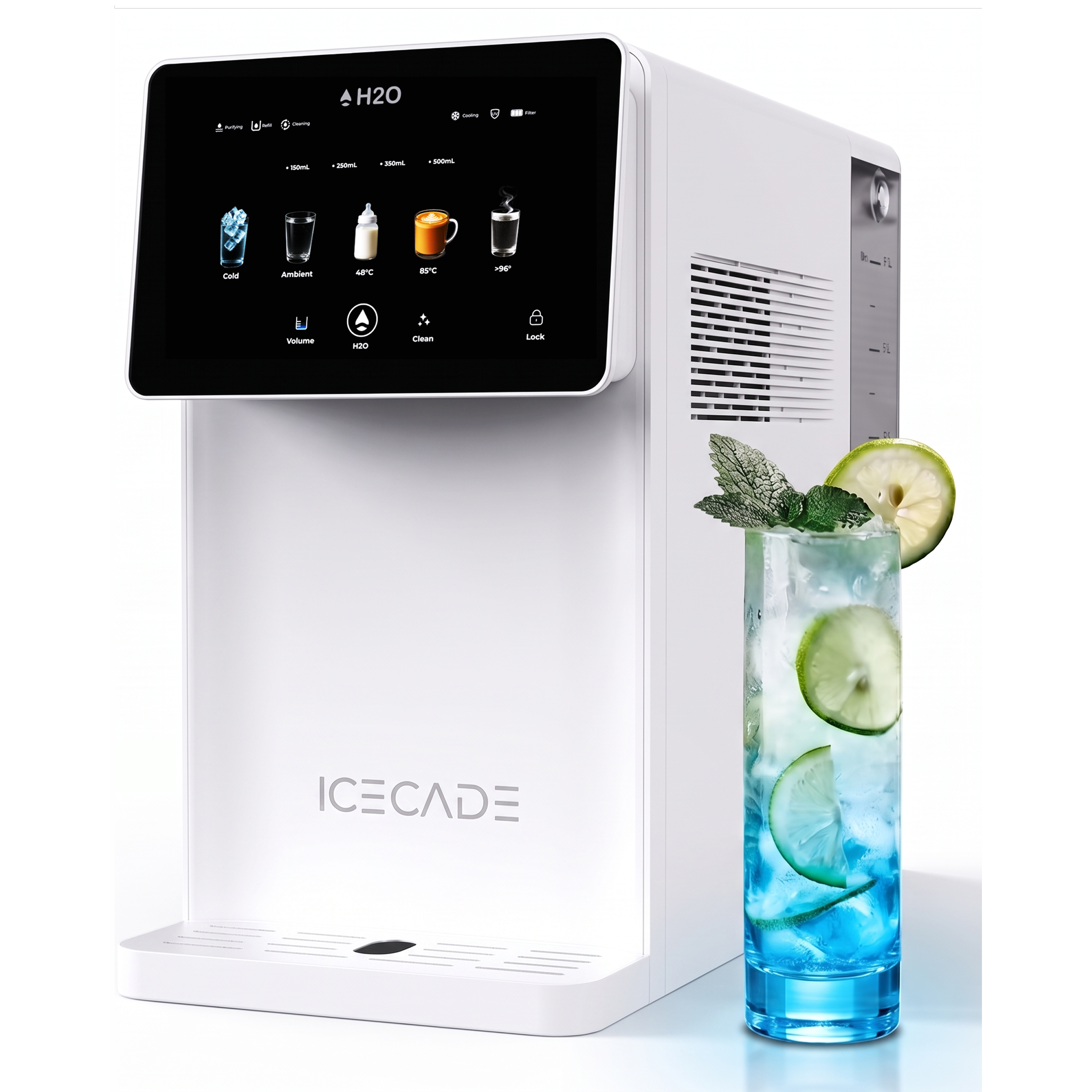 Icecade WaterBar by H2O | Multi-Temperature | Optional Remineralisation