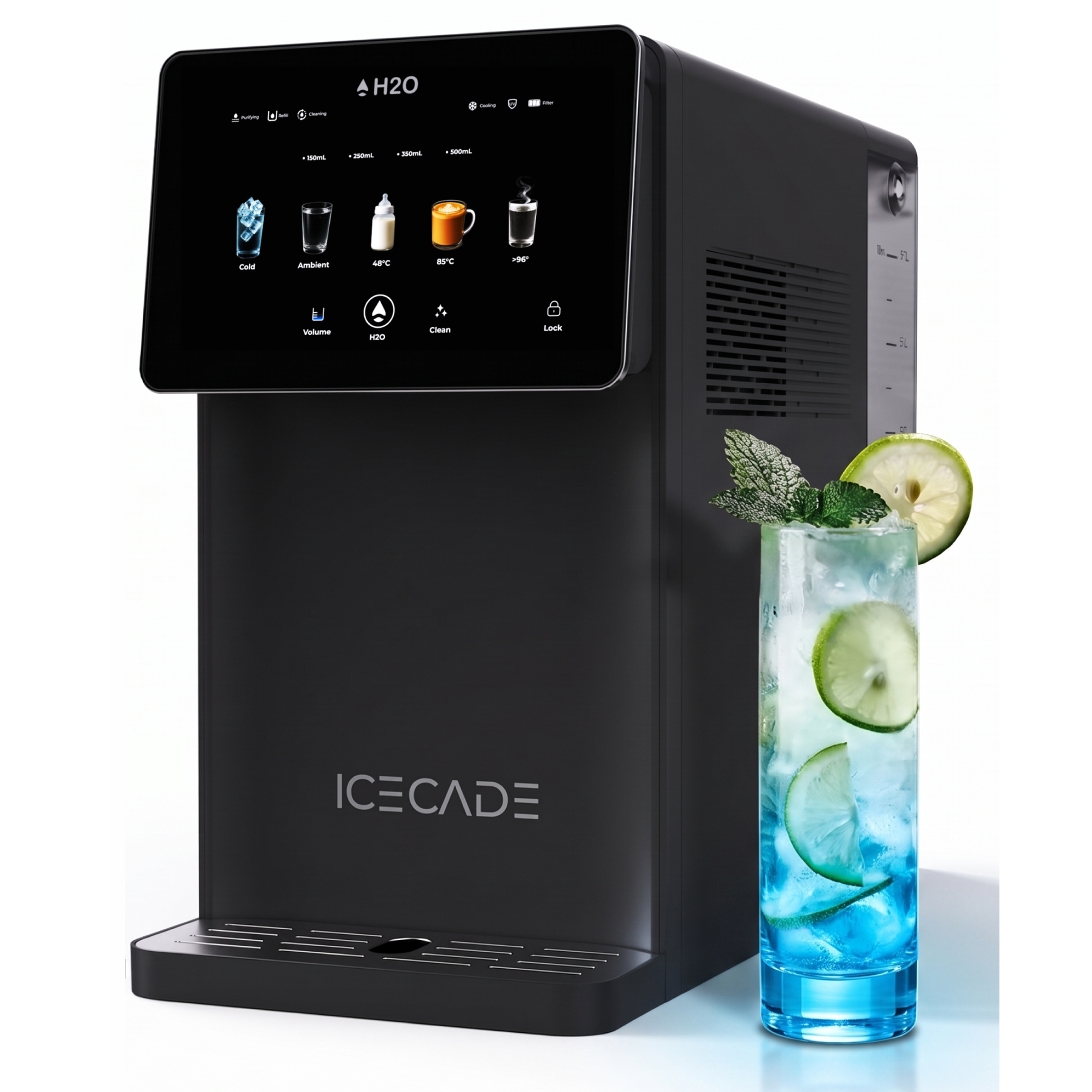 Icecade WaterBar by H2O | Multi-Temperature | Optional Remineralisation