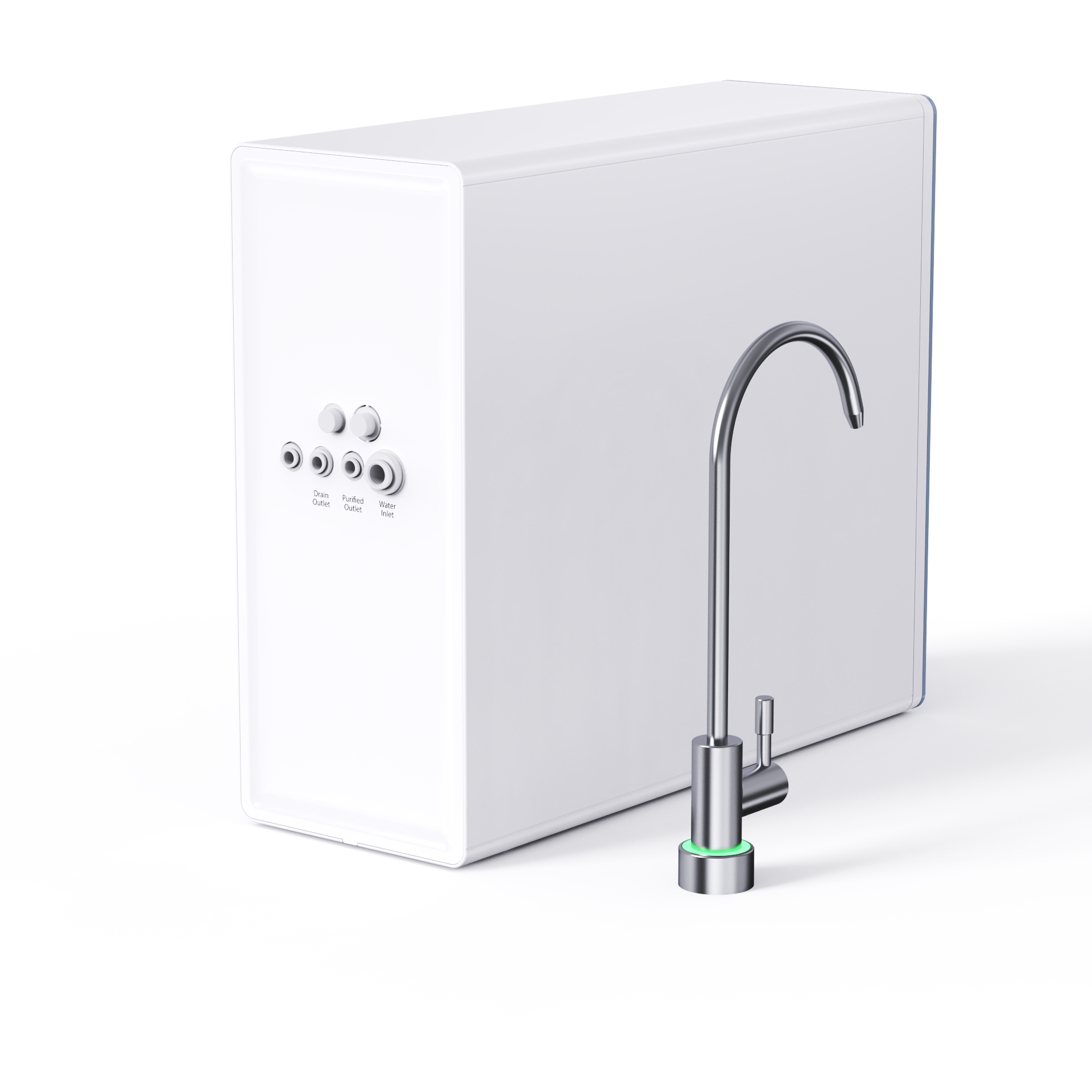 BlueSpring Under-Sink Purifier | High Flow Rate | Extra Long Filter Lifespan