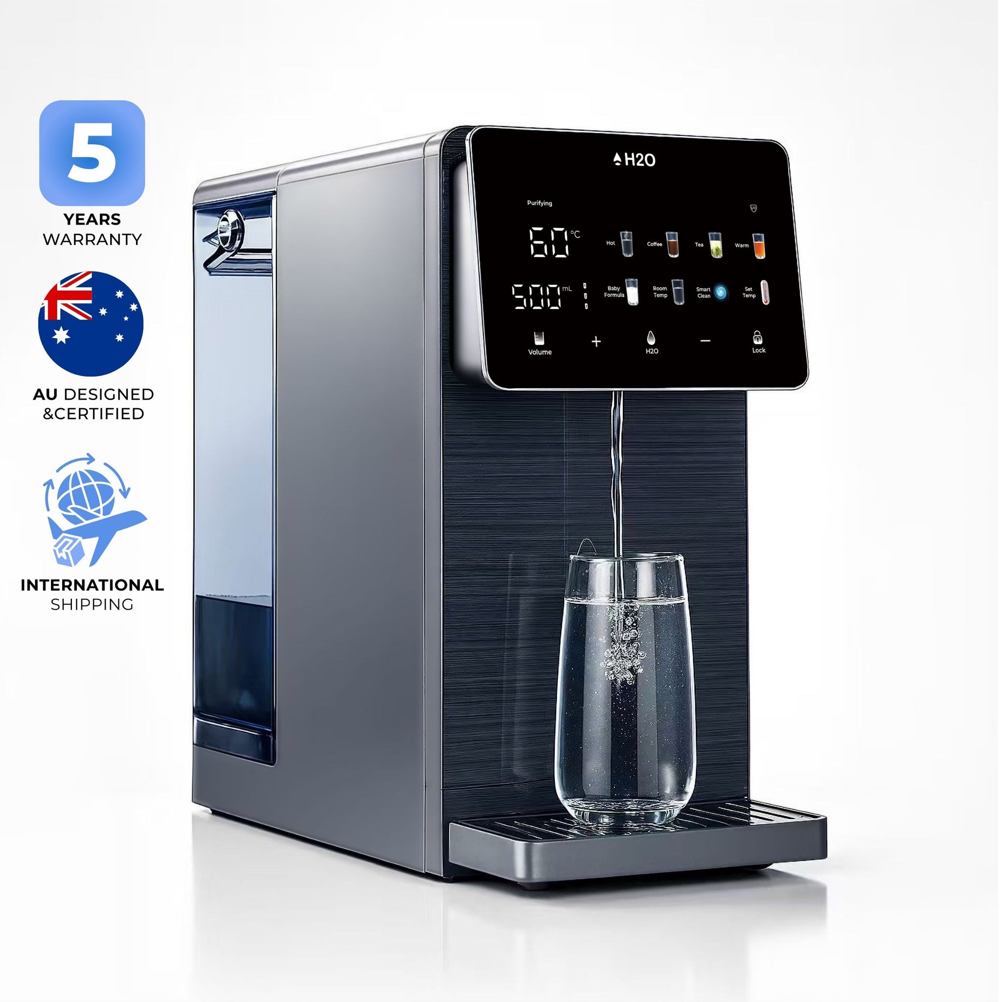 Cascade Countertop Purifier | Multi-Temperature | Remineralisation + Alkaline