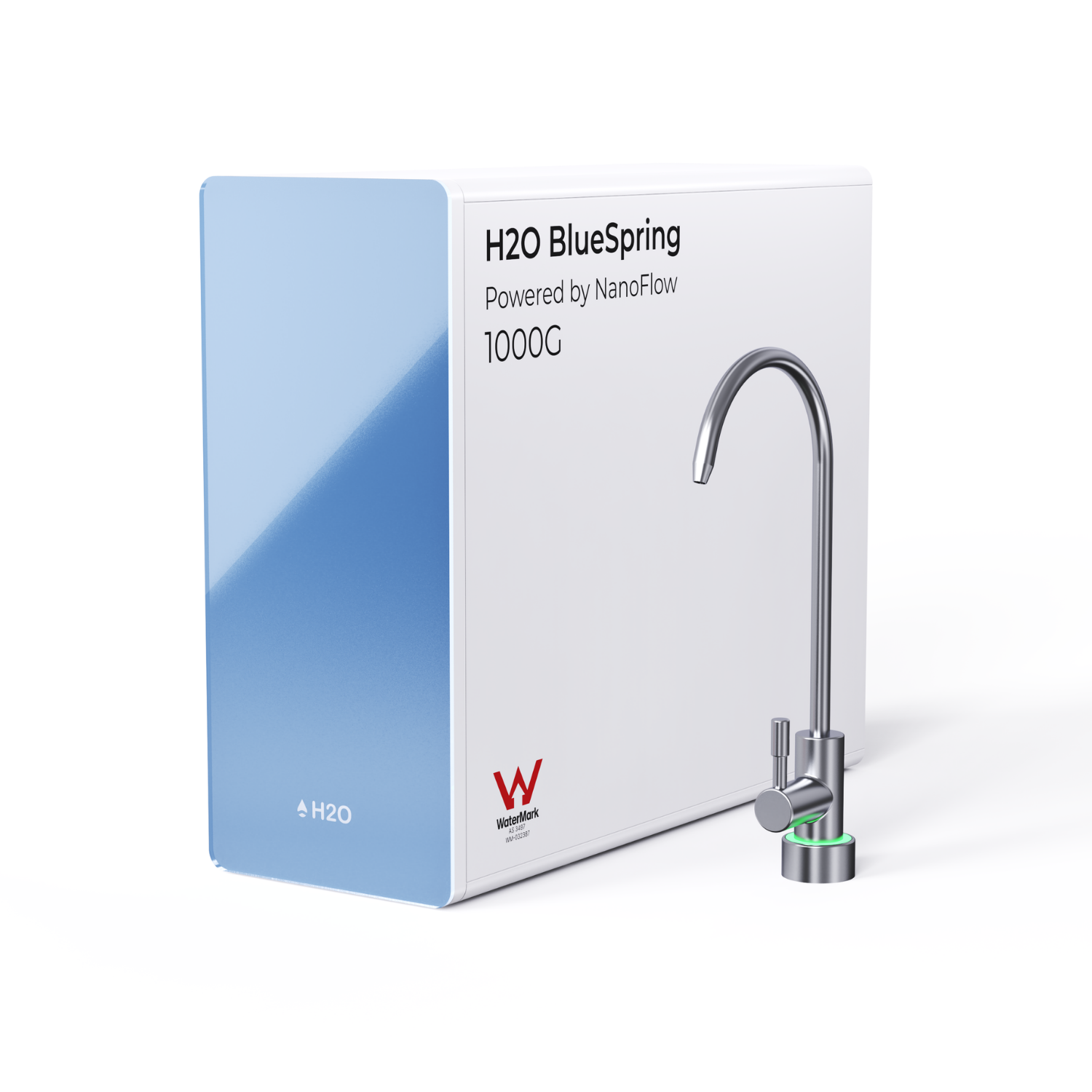 BlueSpring Under-Sink Purifier | High Flow Rate | Extra Long Filter Lifespan