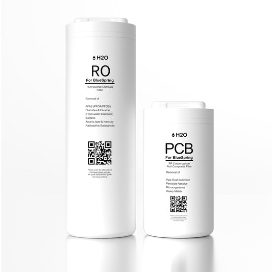 BlueSpring Under-Sink Filter Set (1xRO + 2xPCB) - H2O Australia