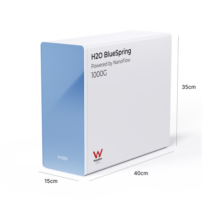BlueSpring Under-Sink Purifier | High Flow Rate | Extra Long Filter Lifespan