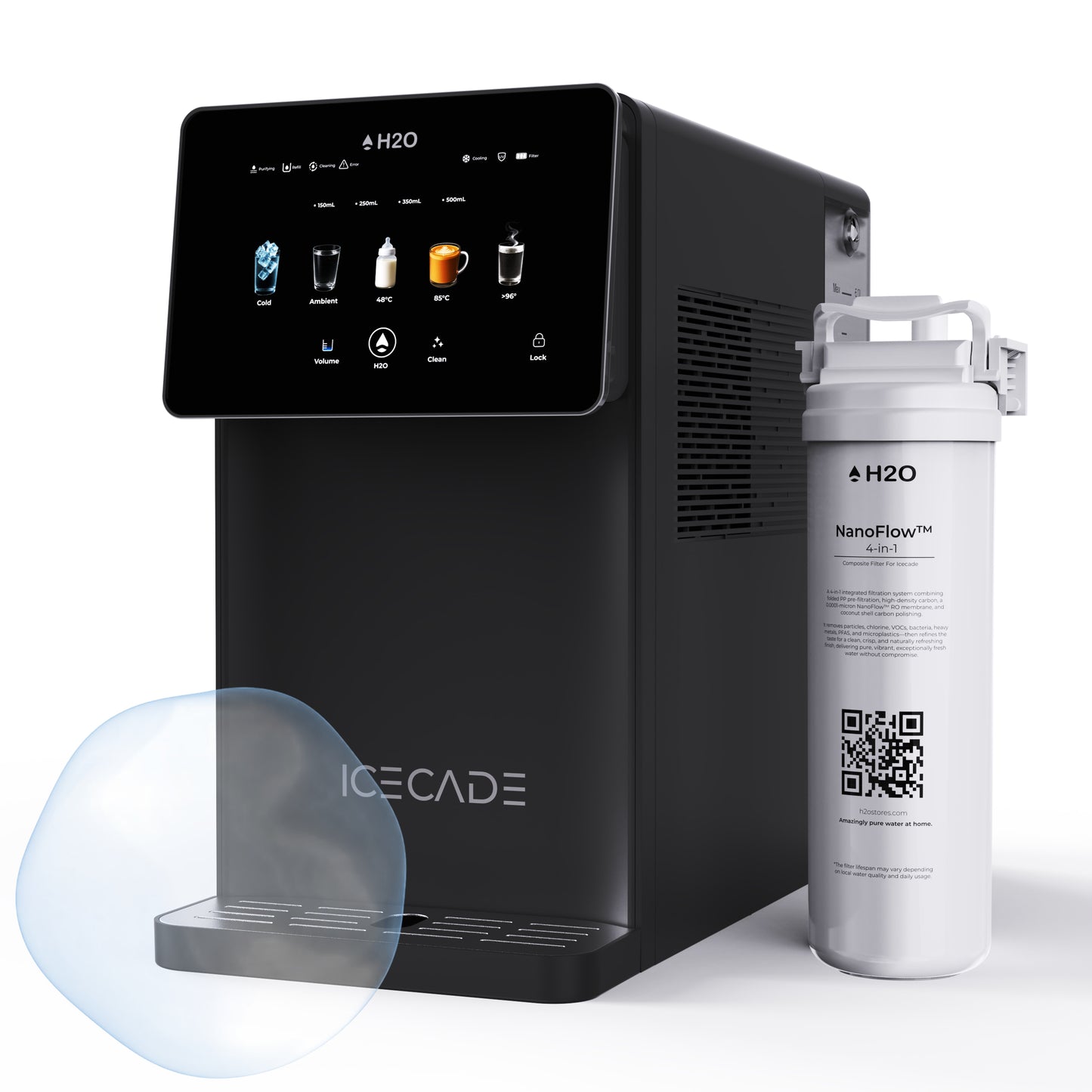 [Pre-order] Icecade Countertop Purifier | Multi-Temperature | Optional Remineralisation