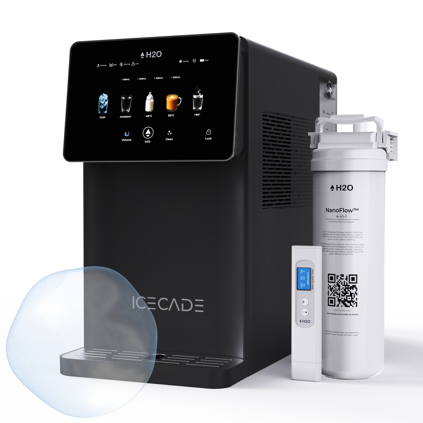 [Pre-order] Icecade Countertop Purifier | Multi-Temperature | Optional Remineralisation