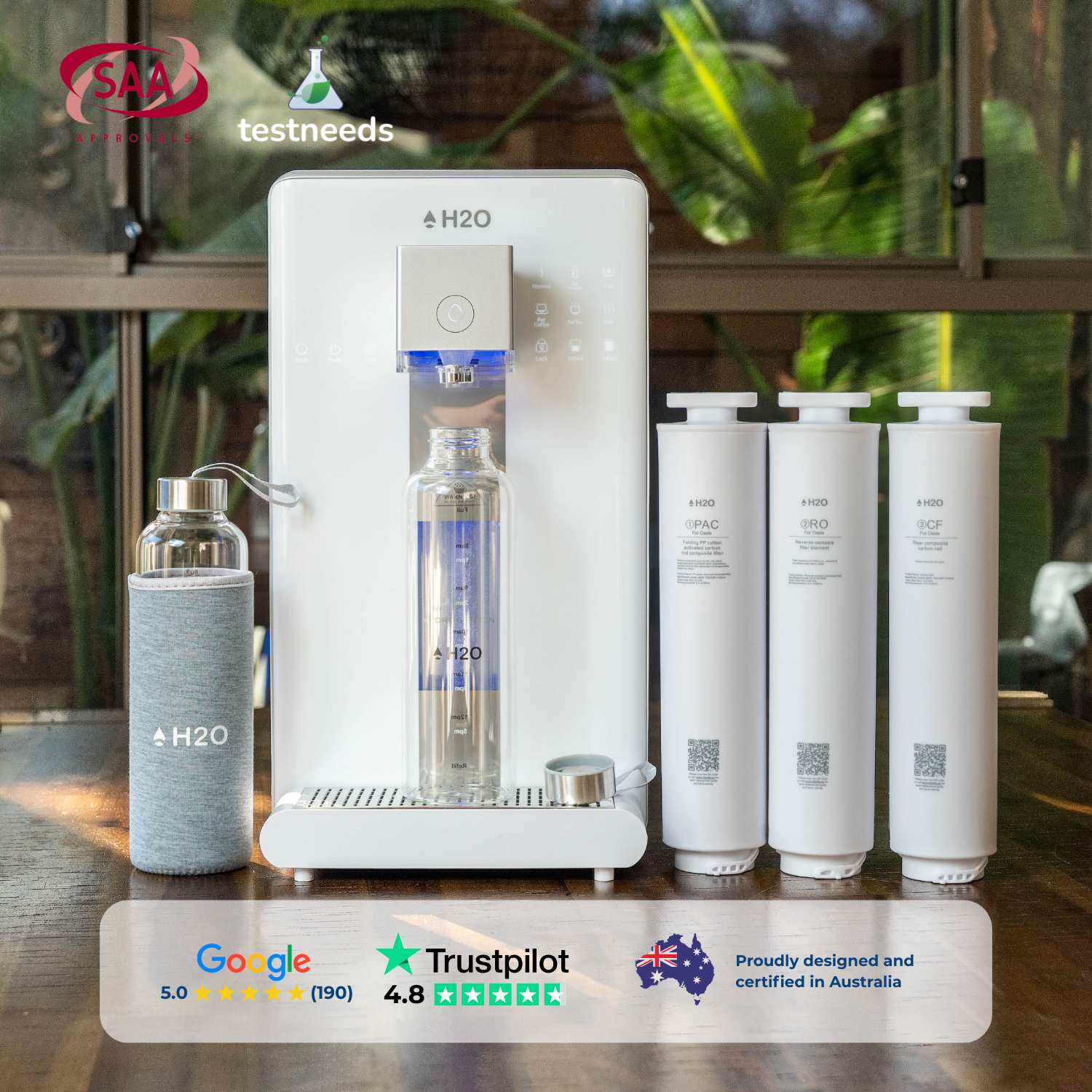 Oasis Countertop Purifier | Multi-Temperature | Optional Hydrogen-Rich