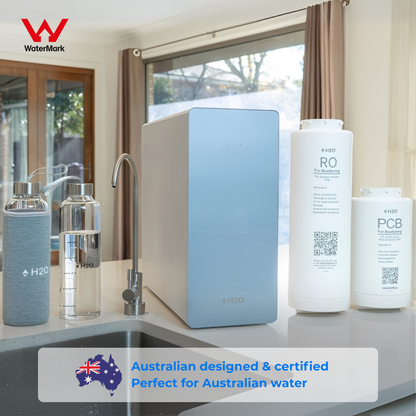 BlueSpring Under-Sink Purifier | High Flow Rate | Extra Long Filter Lifespan