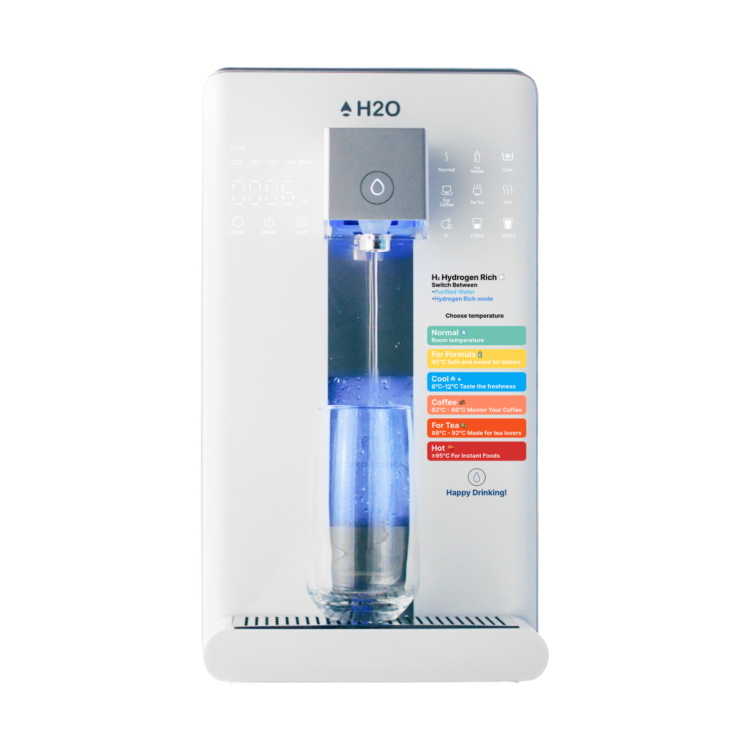 Oasis Countertop Purifier | Multi-Temperature | Optional Hydrogen-Rich