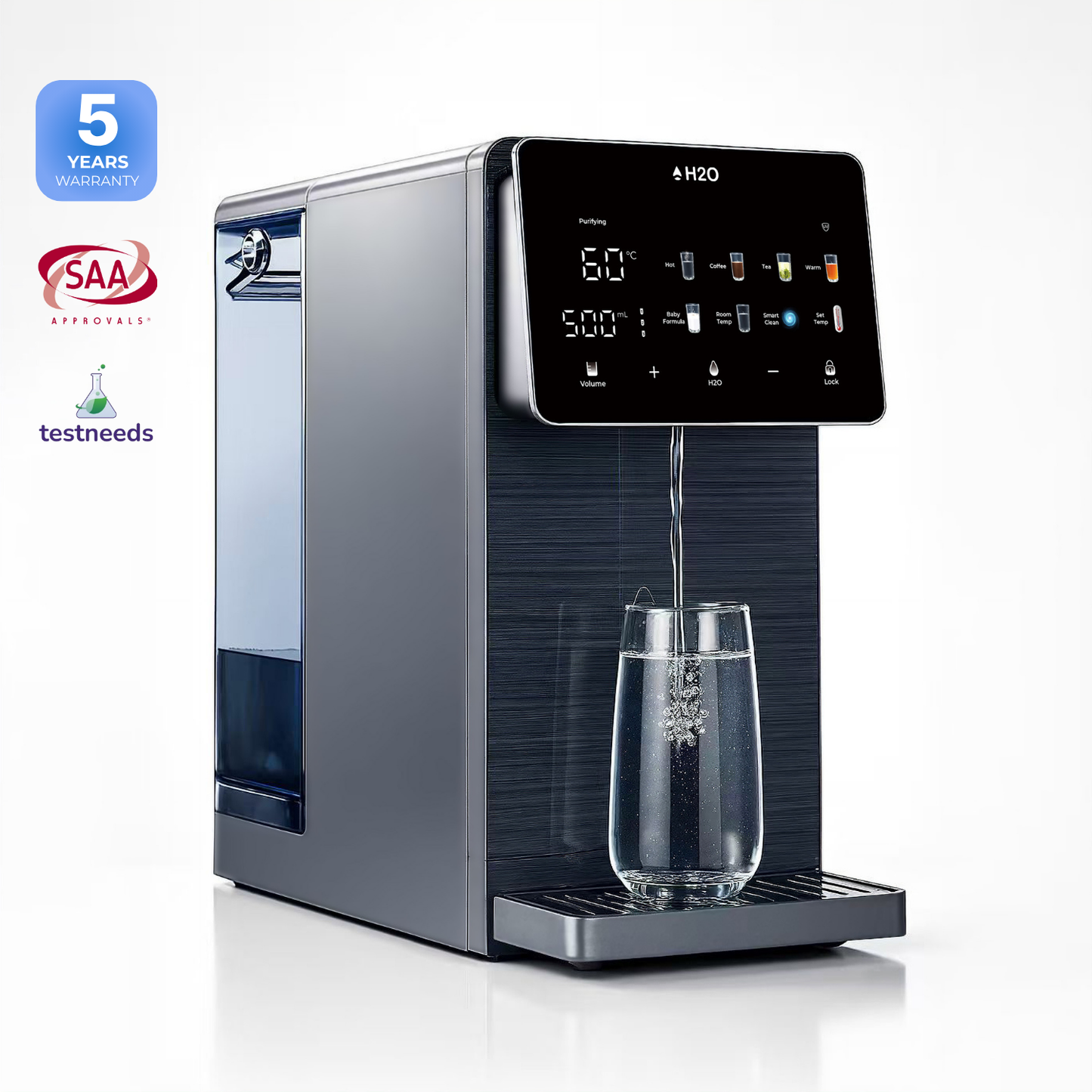 Cascade Countertop Purifier | Multi-Temperature | Remineralisation + Alkaline