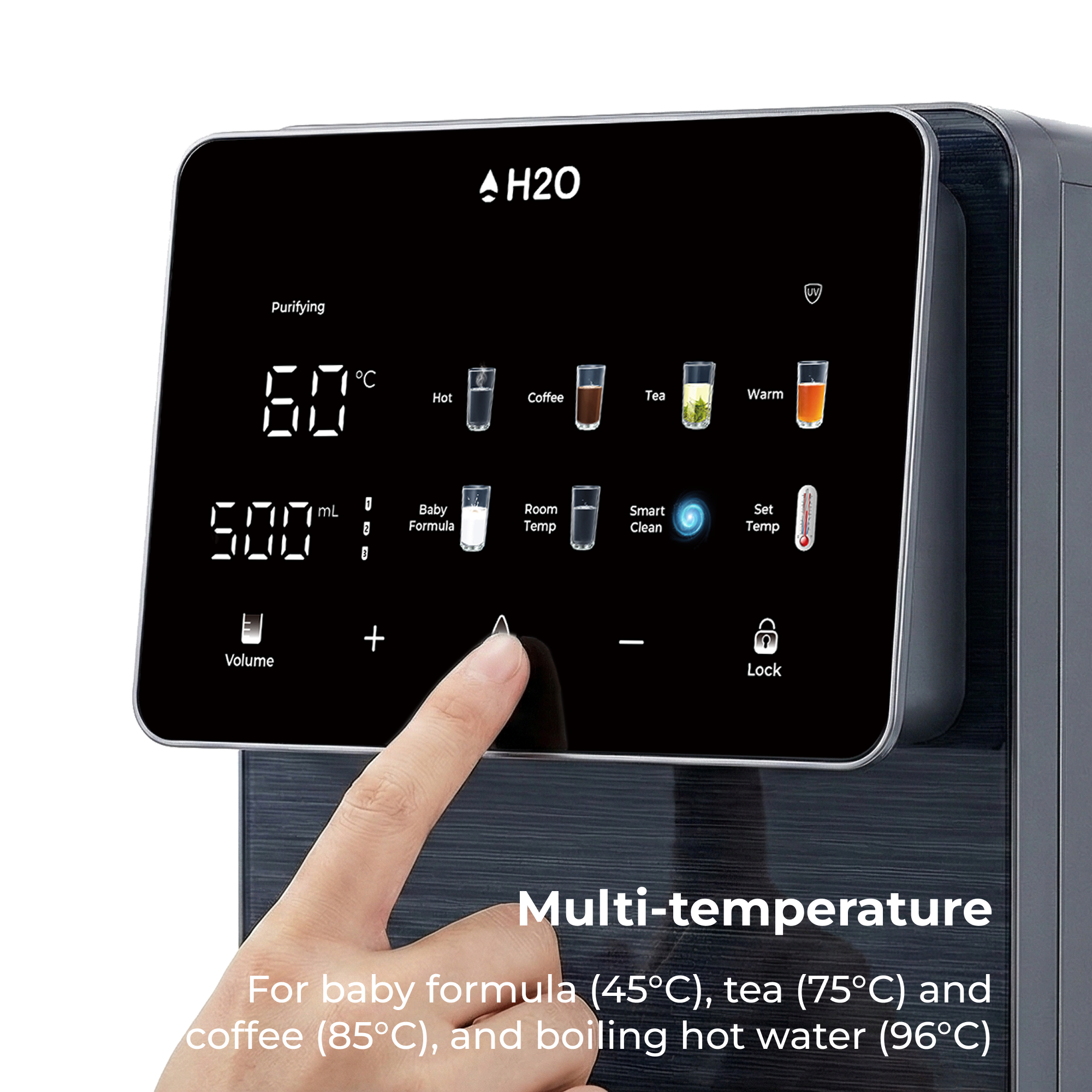 Cascade Countertop Purifier | Multi-Temperature | Remineralisation + Alkaline