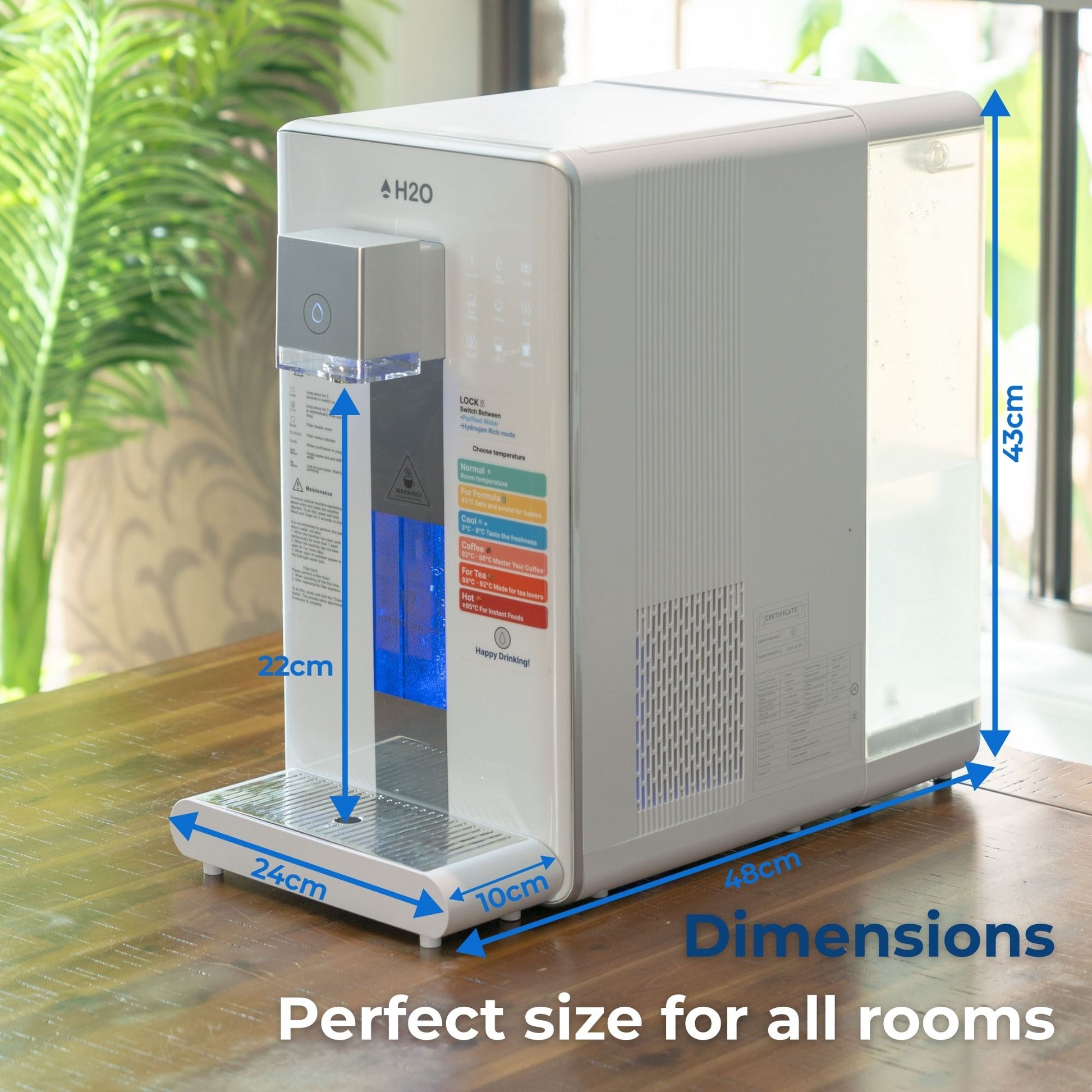Oasis Countertop Purifier (NanoFlow Reverse Osmosis) - H2O Australia