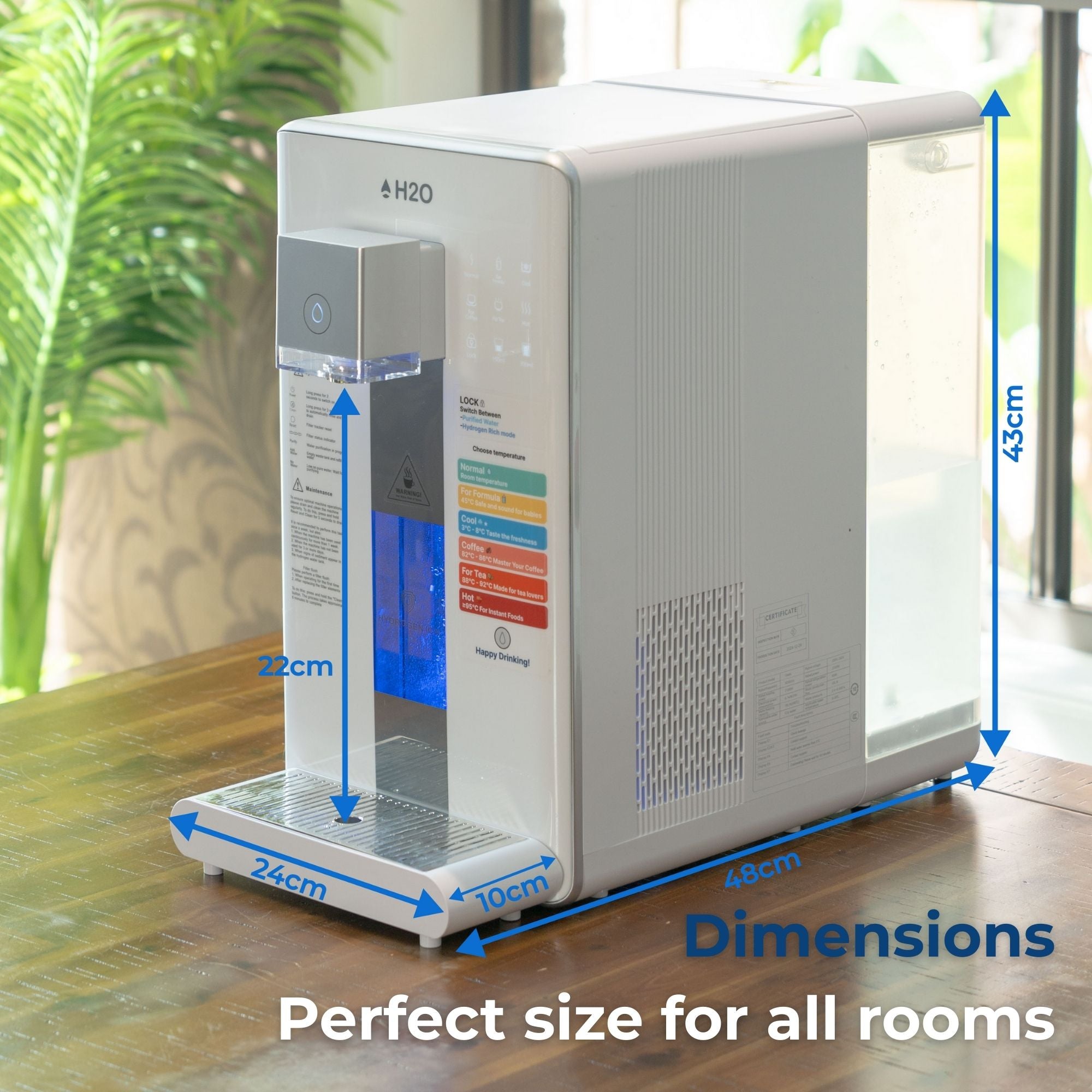 Oasis Countertop Purifier (NanoFlow Reverse Osmosis) - H2O Australia