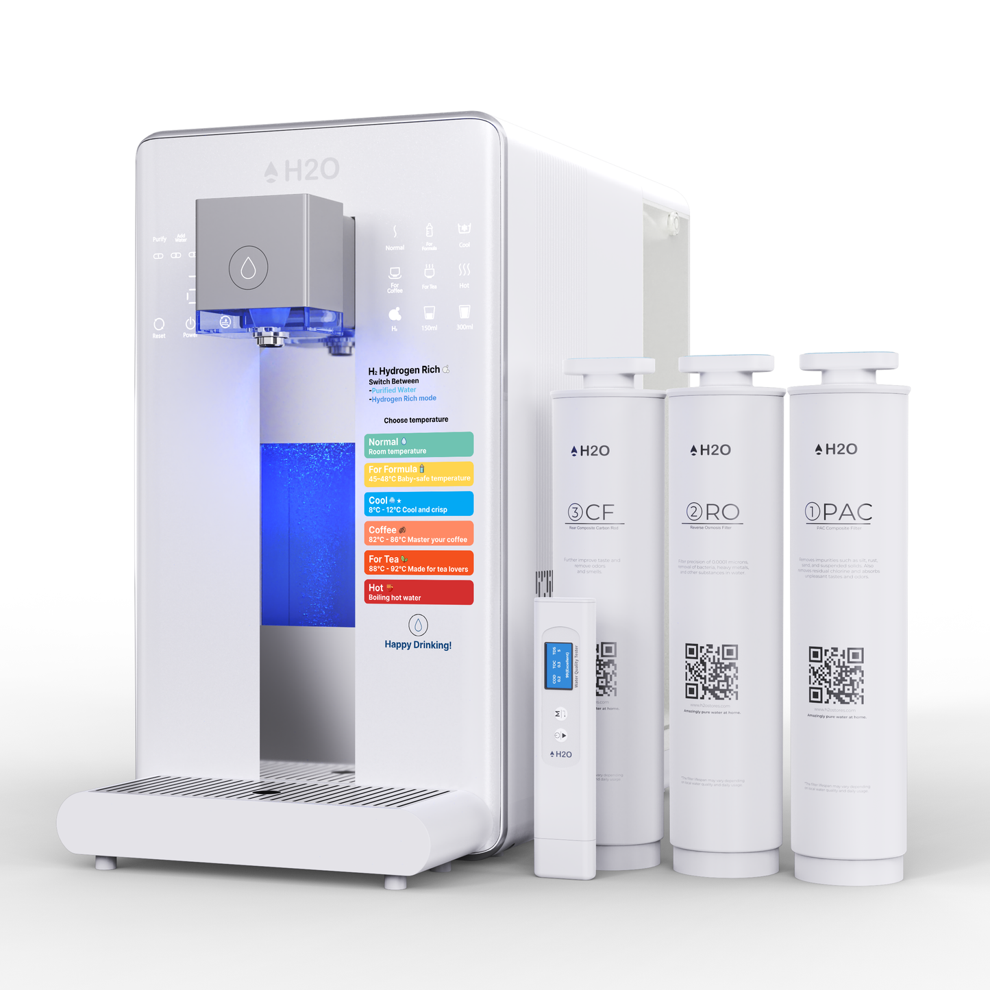 Oasis Countertop Purifier | Multi-Temperature | Optional Hydrogen-Rich