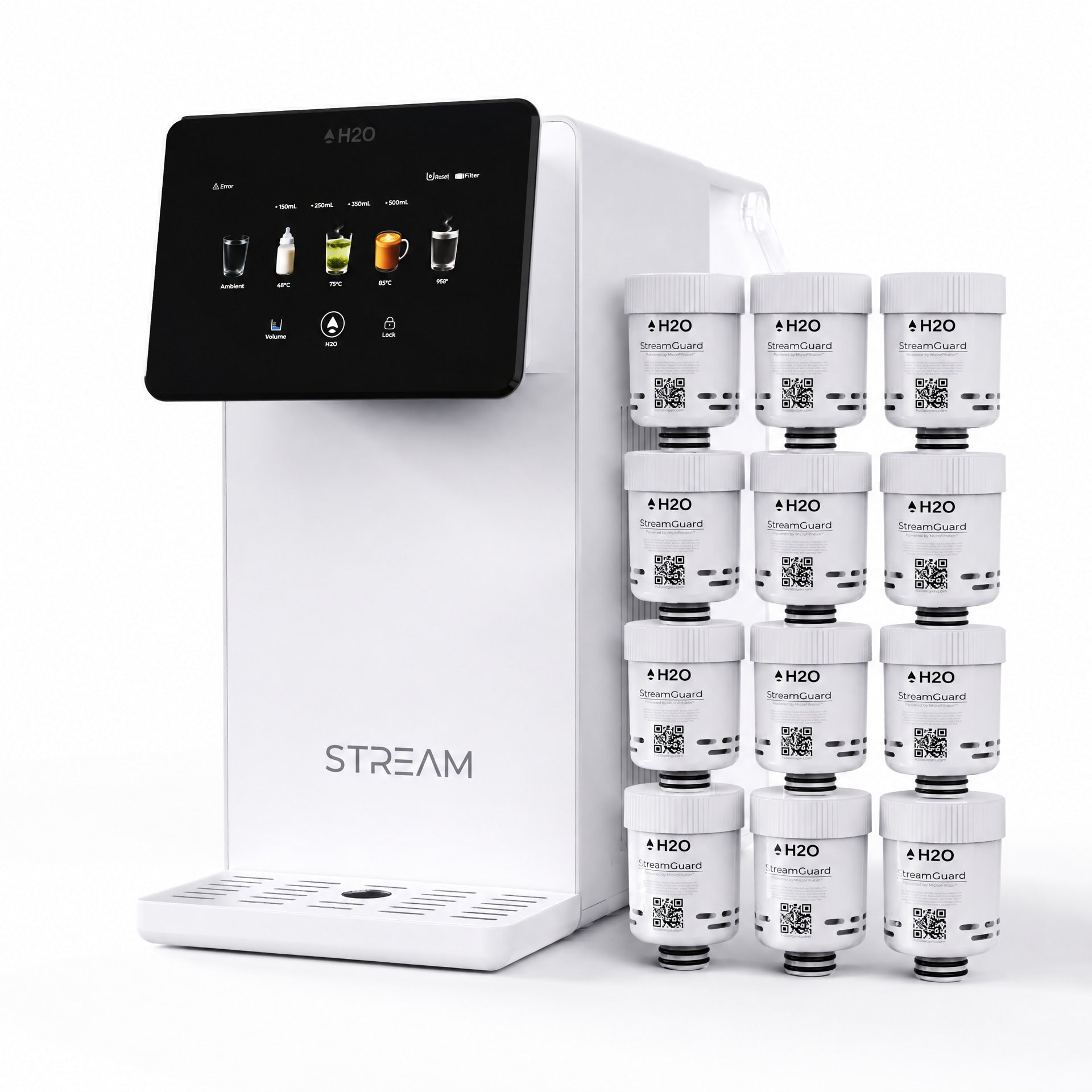 Stream by H2O  Smart Countertop Dispenser | Multi-Temperature