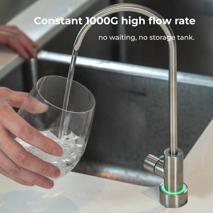 BlueSpring Under-Sink Purifier | High Flow Rate | Extra Long Filter Lifespan