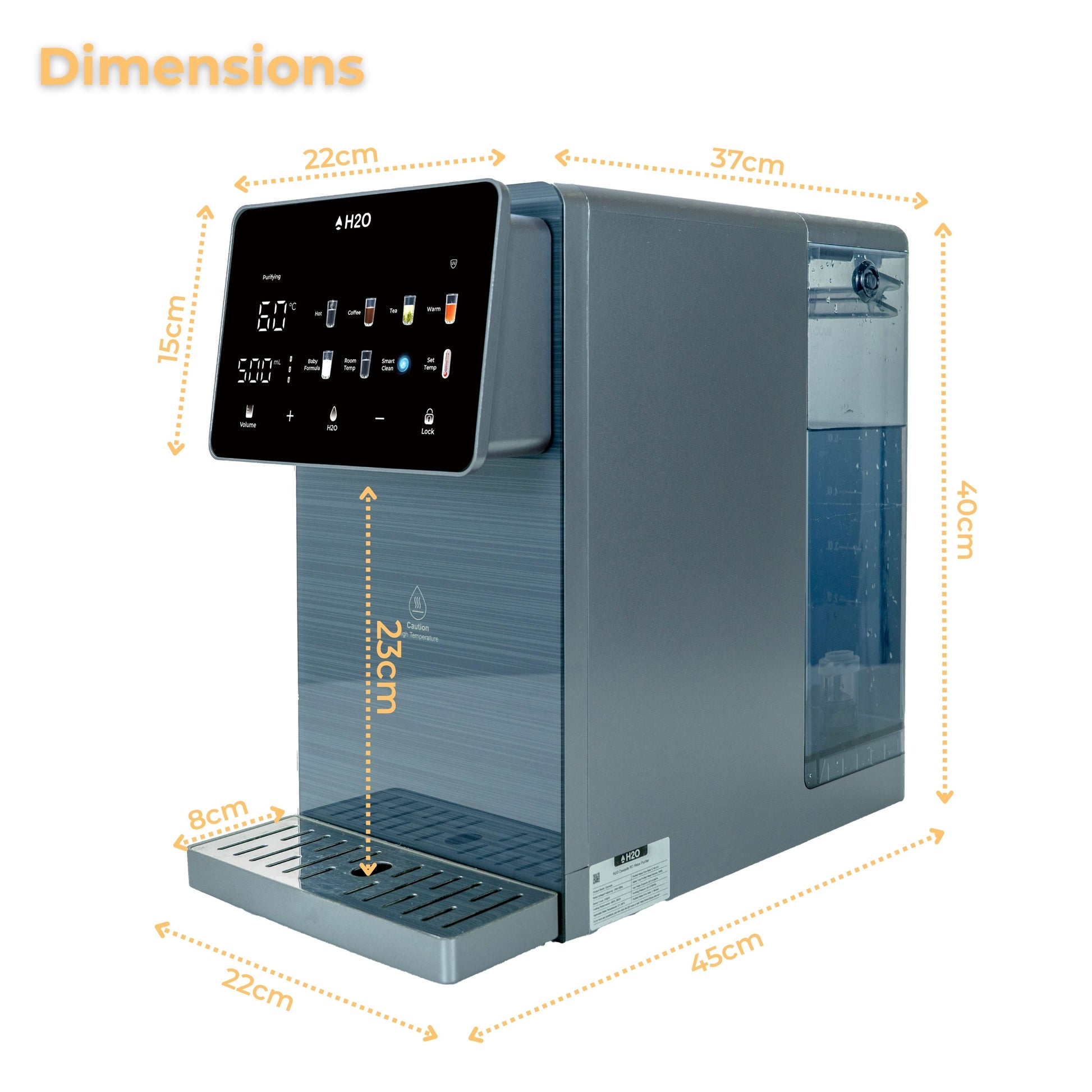 Cascade Countertop Purifier (Alkaline / Remineralisation) - H2O Australia