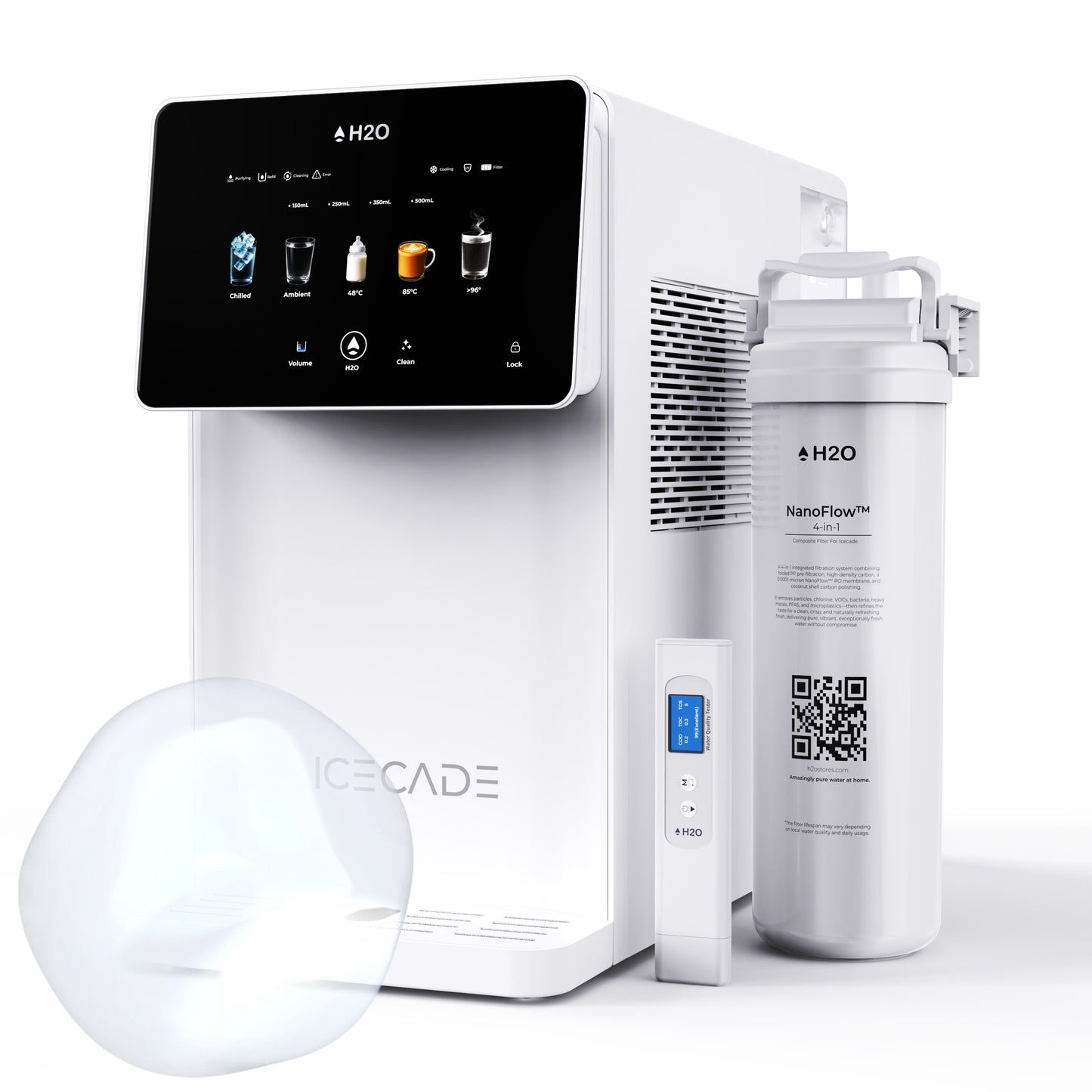 [Pre-order] Icecade Countertop Purifier | Multi-Temperature | Optional Remineralisation