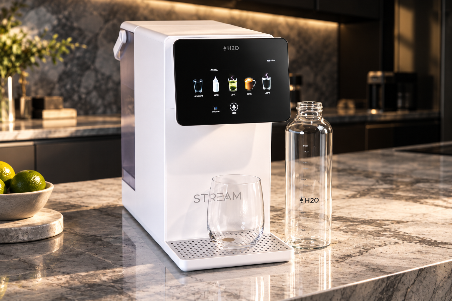 Stream by H2O  Smart Countertop Dispenser | Multi-Temperature
