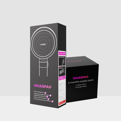 VIVASPA Travel Filtered Shower Head